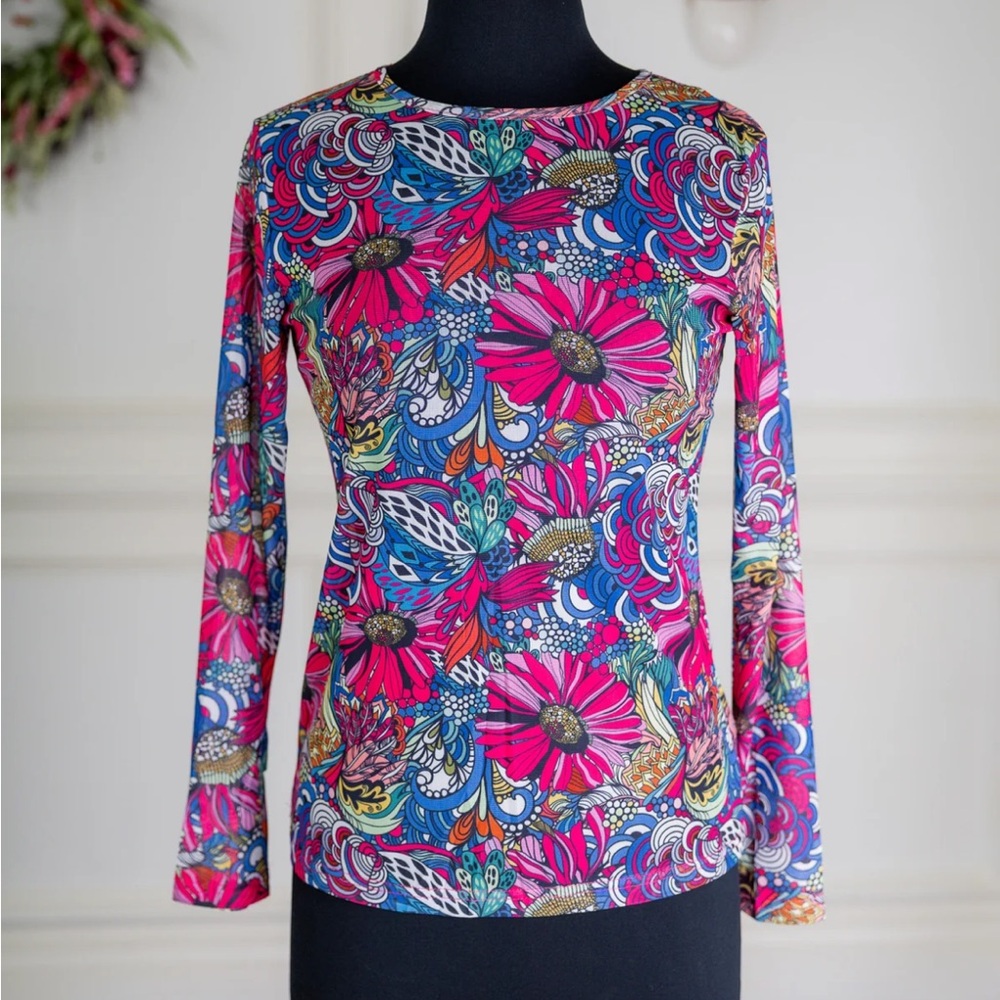 ISO!!! NUGGLES DAISY FEATHERS MESH LAYERING TOP XXL